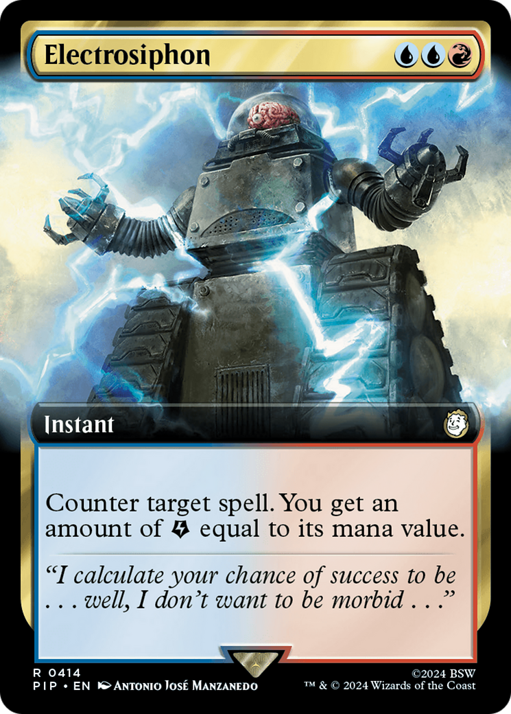 Electrosiphon (Extended Art) [Fallout] [Foil]