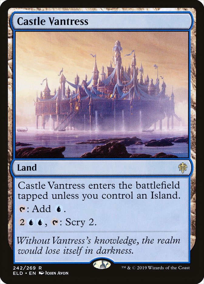 Castle Vantress [Throne of Eldraine] [Foil]