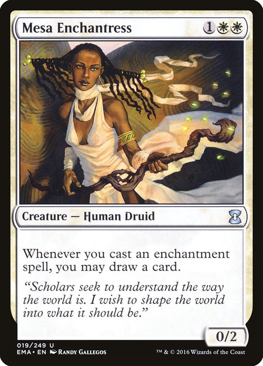 Mesa Enchantress [Eternal Masters] [Foil]