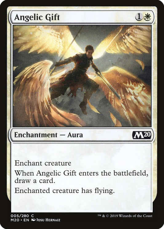 Angelic Gift [Core Set 2020] [Foil]