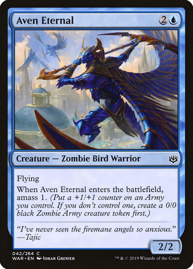 Aven Eternal [War of the Spark] [Foil]