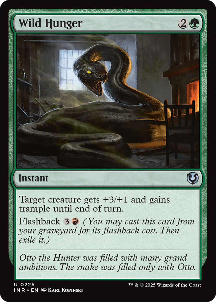 Wild Hunger [Innistrad Remastered] [Foil]