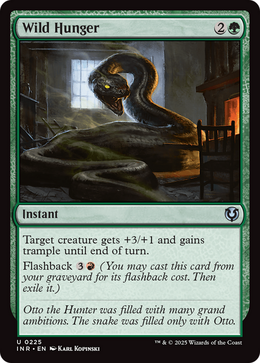 Wild Hunger [Innistrad Remastered] [Foil]
