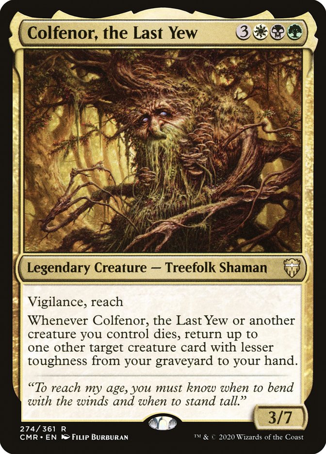 Colfenor, the Last Yew [Commander Legends] [Foil]