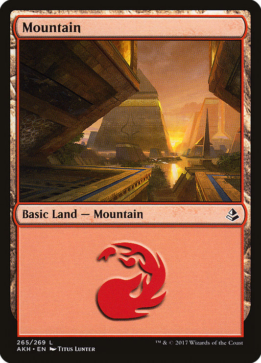 Mountain (265) [Amonkhet] [Foil]