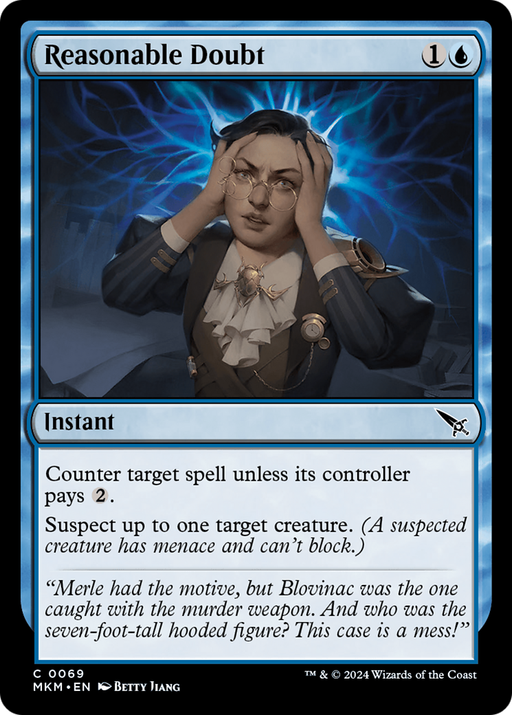 Reasonable Doubt [Murders at Karlov Manor] [Foil]