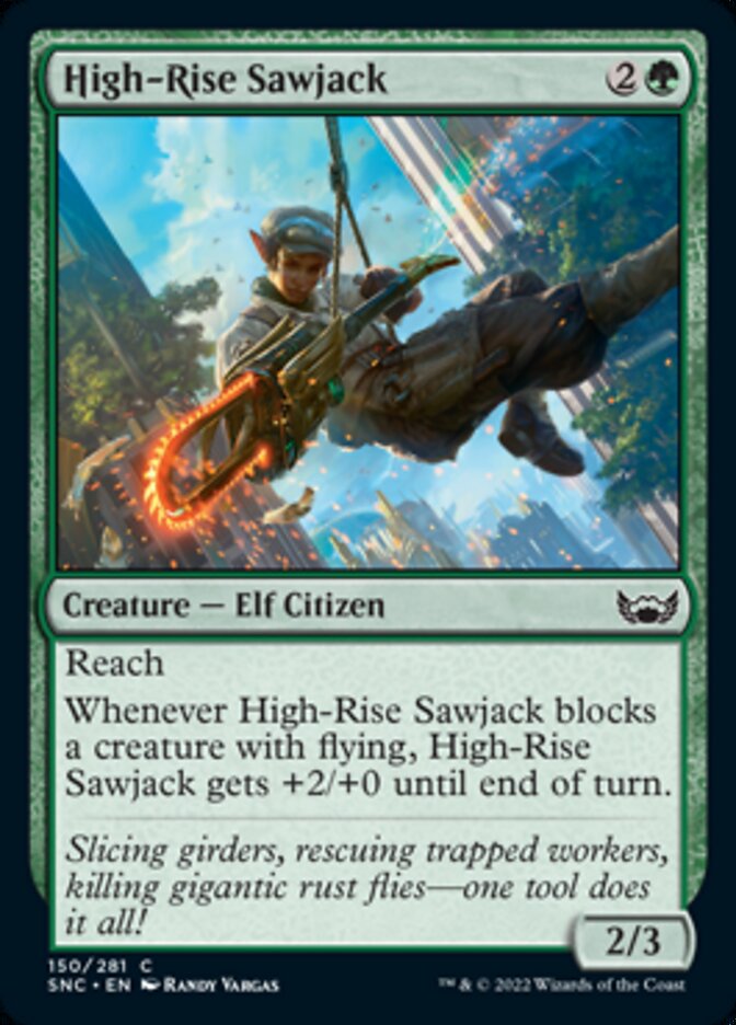 High-Rise Sawjack [Streets of New Capenna] [Foil]