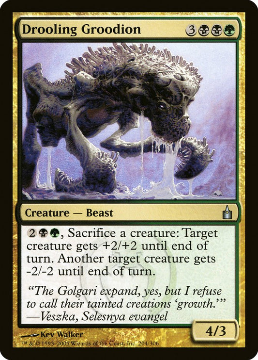 Drooling Groodion [Ravnica: City of Guilds] [Foil]