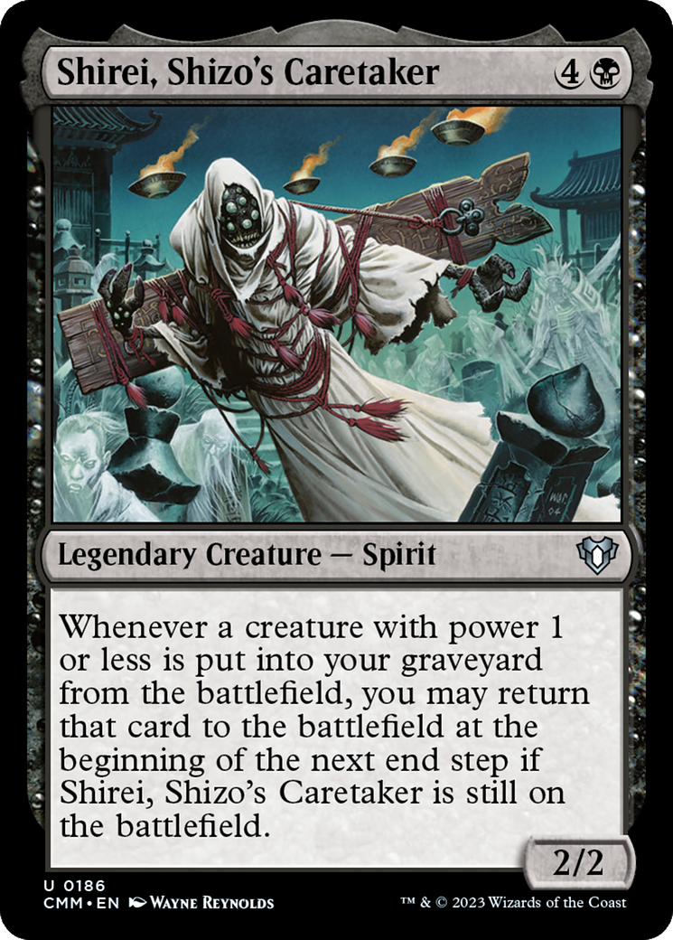 Shirei, Shizo's Caretaker [Commander Masters] [Foil]