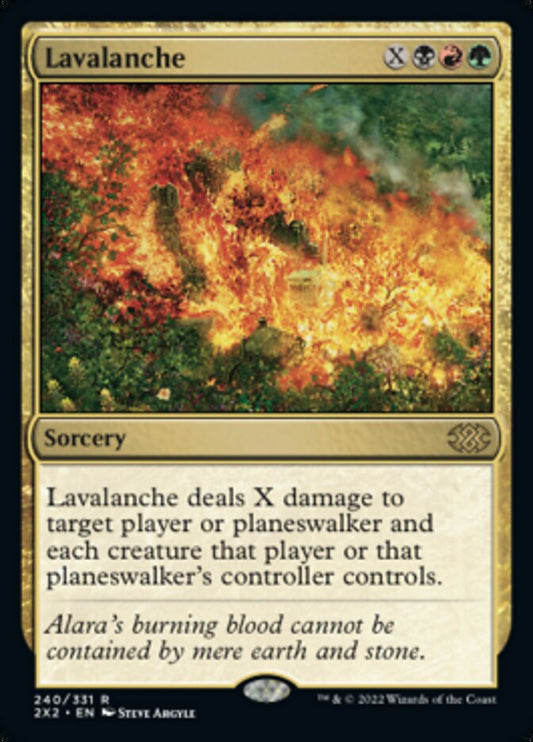 Lavalanche [Double Masters 2022] [Foil]