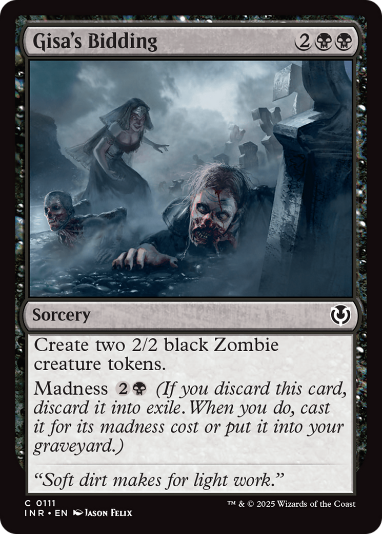 Gisa's Bidding [Innistrad Remastered] [Foil]