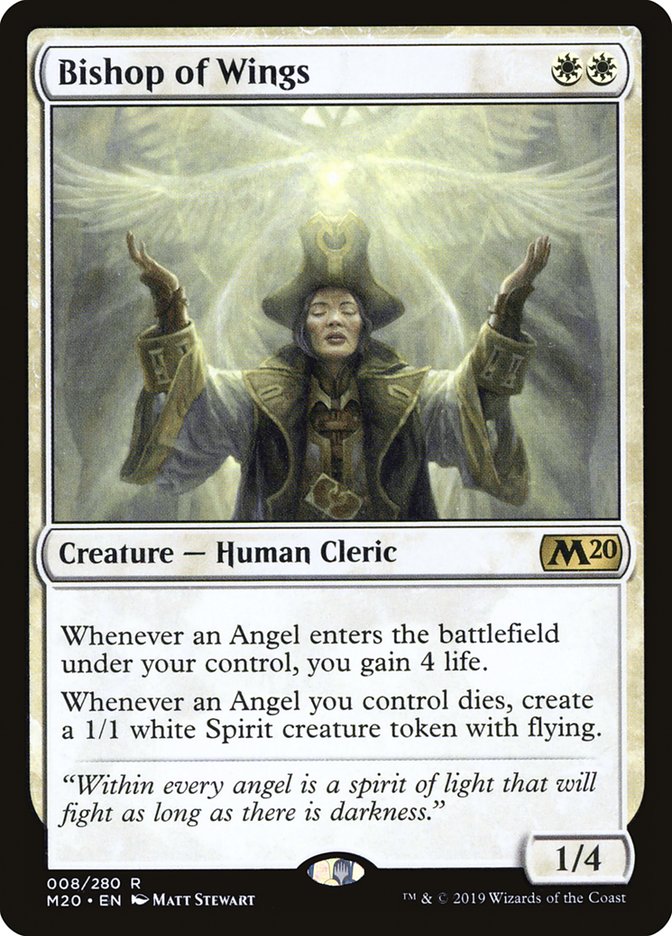 Bishop of Wings [Core Set 2020] [Foil]