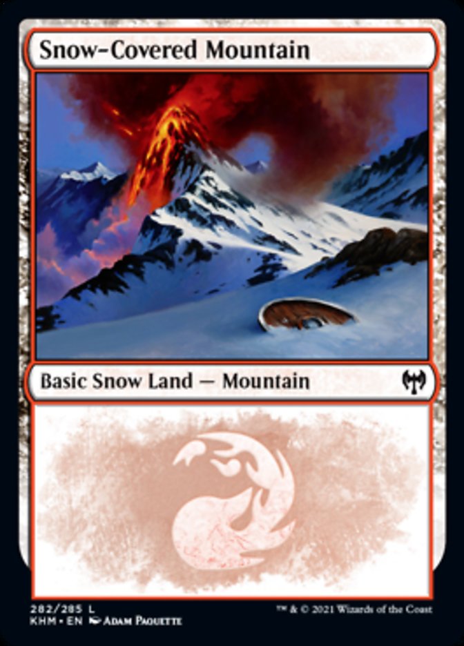 Snow-Covered Mountain (282) [Kaldheim] [Foil]