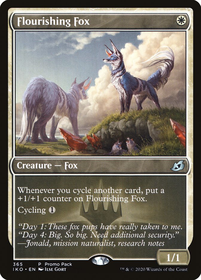 Flourishing Fox (Promo Pack) [Ikoria: Lair of Behemoths Promos] [Foil]