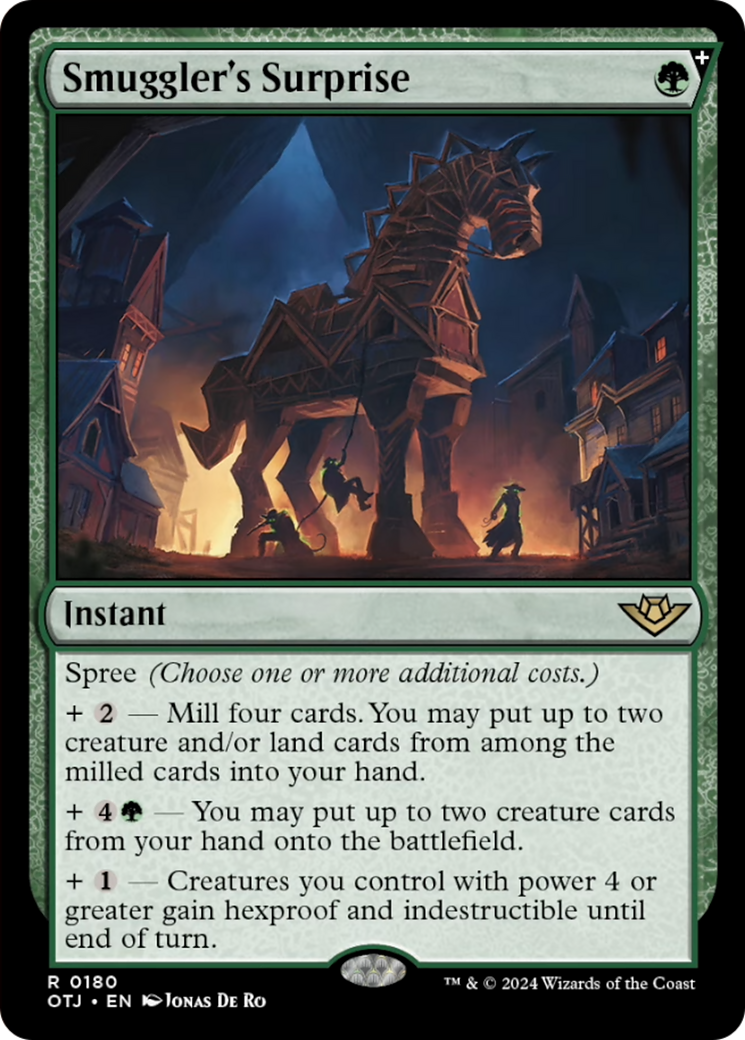 Smuggler's Surprise [Outlaws of Thunder Junction] [Foil]