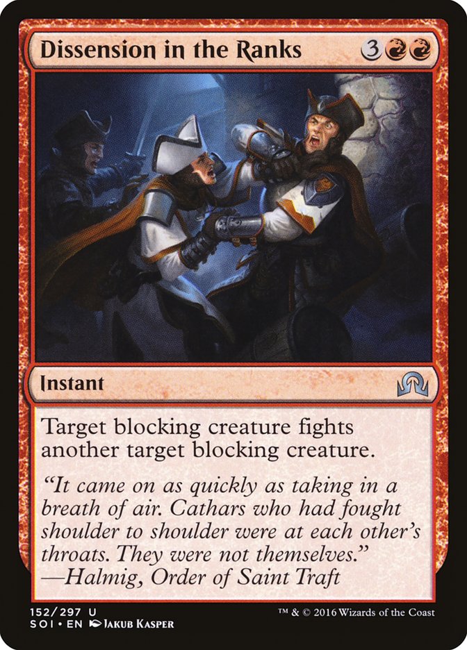 Dissension in the Ranks [Shadows over Innistrad] [Foil]