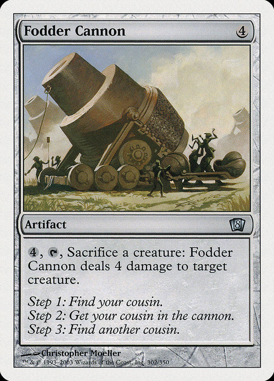 Fodder Cannon [Eighth Edition] [Foil]