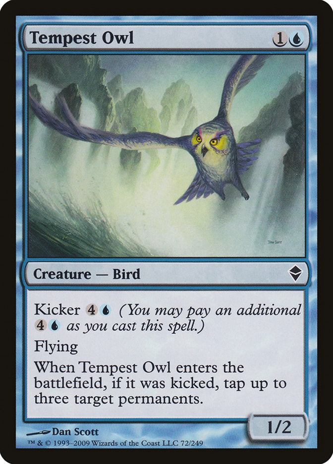 Tempest Owl [Zendikar] [Foil]