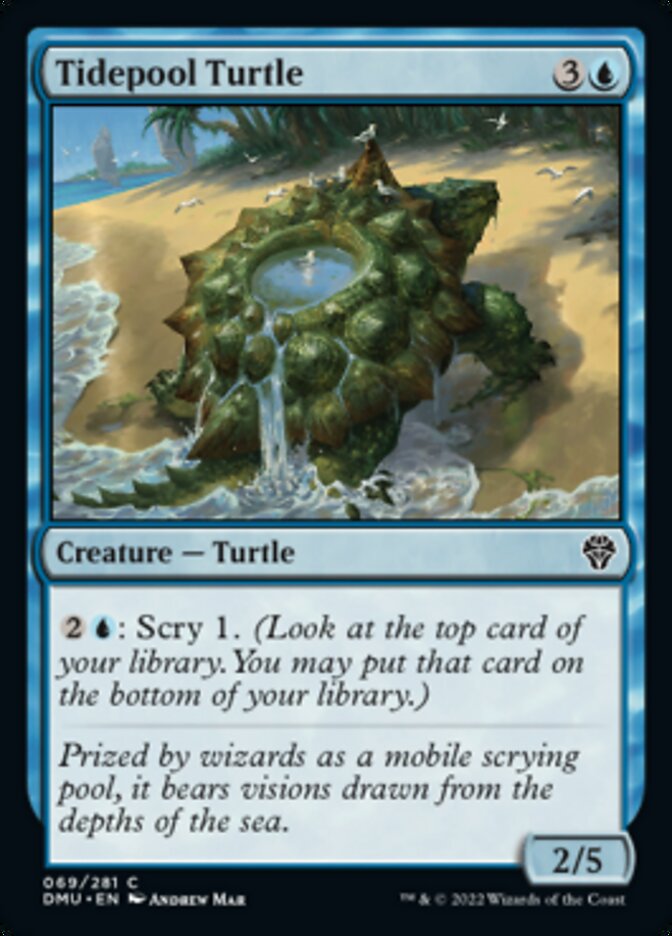Tidepool Turtle [Dominaria United] [Foil]