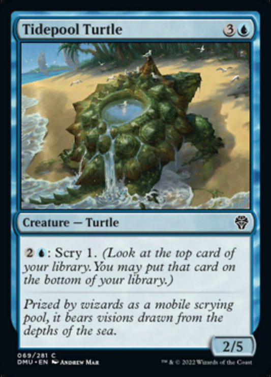 Tidepool Turtle [Dominaria United] [Foil]