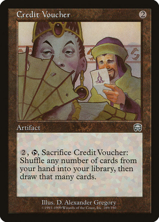 Credit Voucher [Mercadian Masques] [Foil]