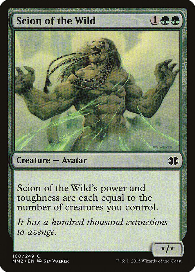 Scion of the Wild [Modern Masters 2015] [Foil]