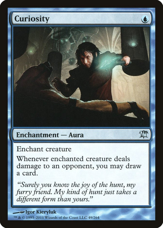 Curiosity [Innistrad] [Foil]