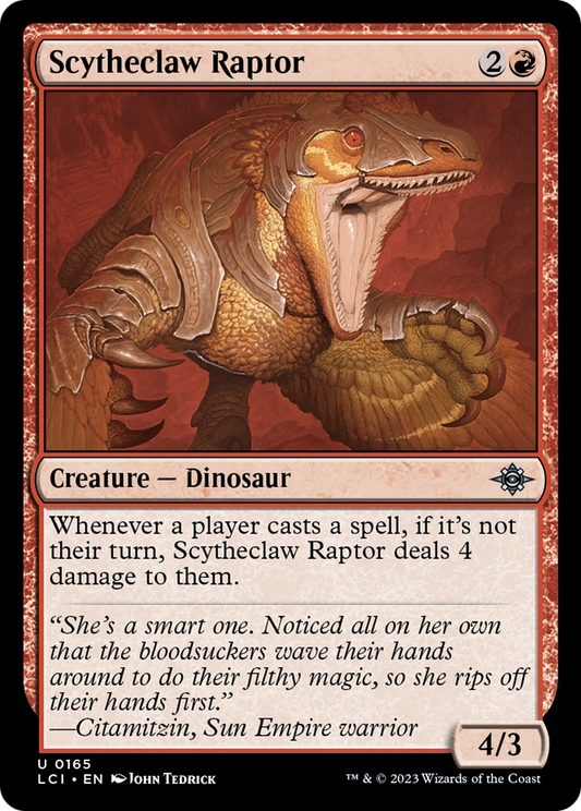 Scytheclaw Raptor [The Lost Caverns of Ixalan] [Foil]