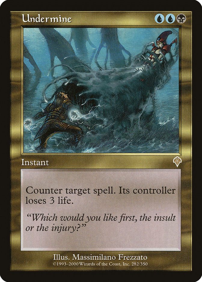 Undermine [Invasion] [Foil]