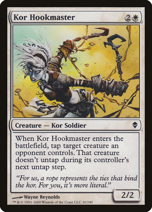 Kor Hookmaster [Zendikar] [Foil]