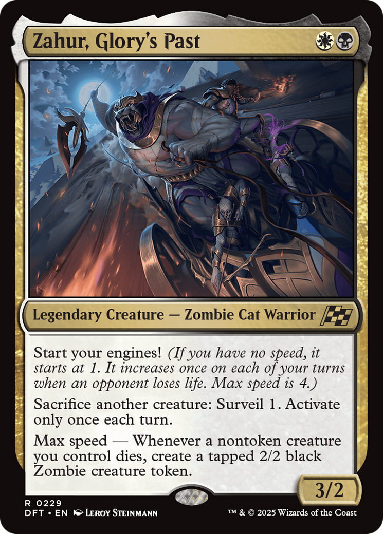 Zahur, Glory's Past [Aetherdrift] [Foil]