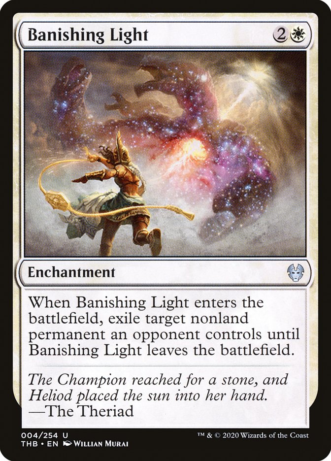 Banishing Light [Theros Beyond Death] [Foil]