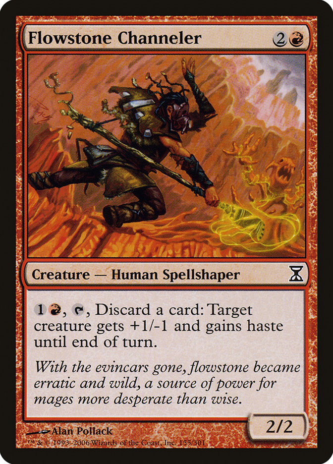 Flowstone Channeler [Time Spiral] [Foil]