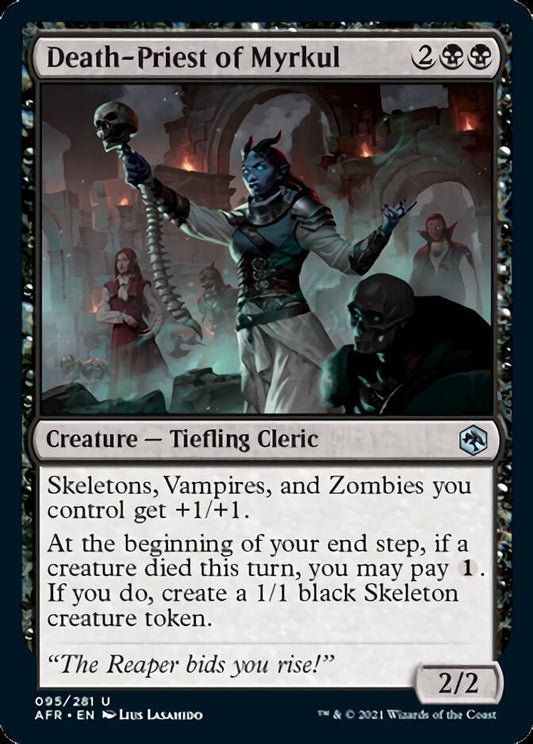 Death-Priest of Myrkul [Dungeons & Dragons: Adventures in the Forgotten Realms] [Foil]