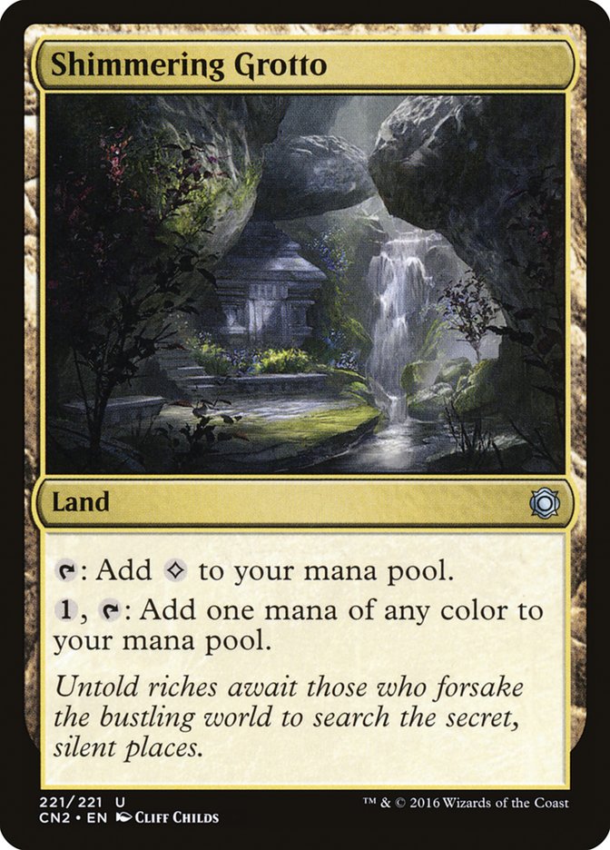 Shimmering Grotto [Conspiracy: Take the Crown] [Foil]
