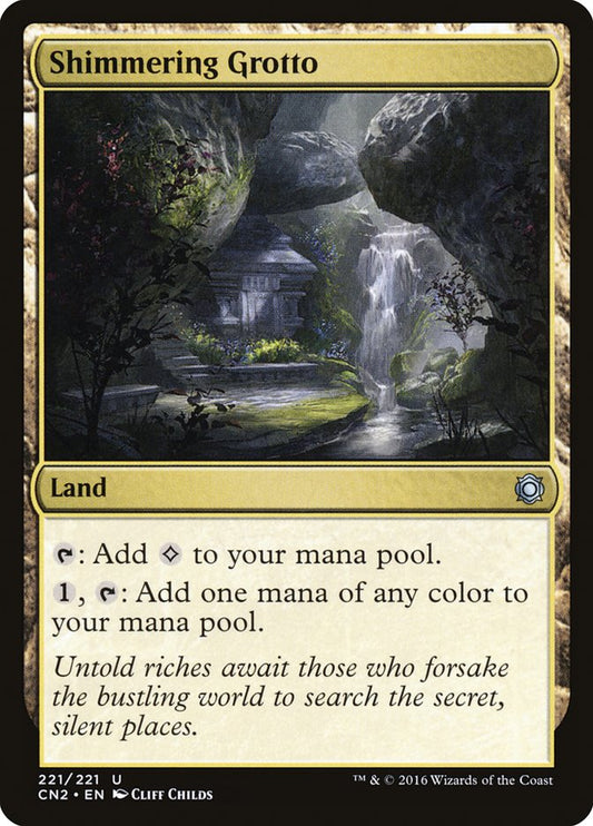Shimmering Grotto [Conspiracy: Take the Crown] [Foil]