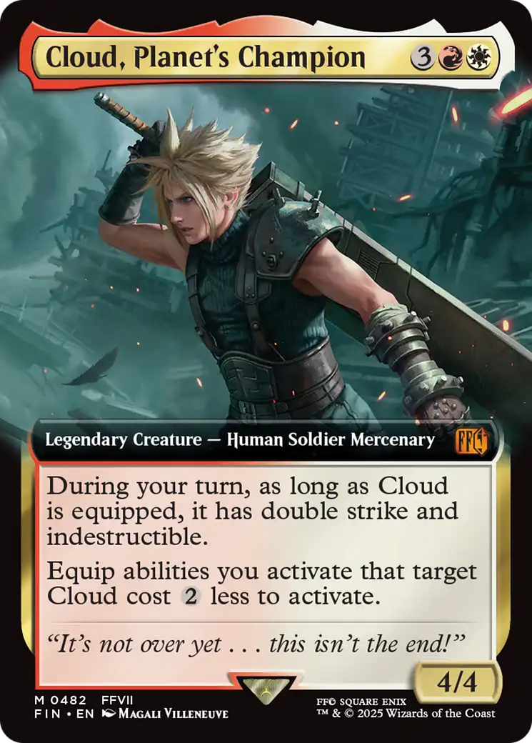 Cloud, Planet's Champion (Extended Art) [FINAL FANTASY] [Foil]