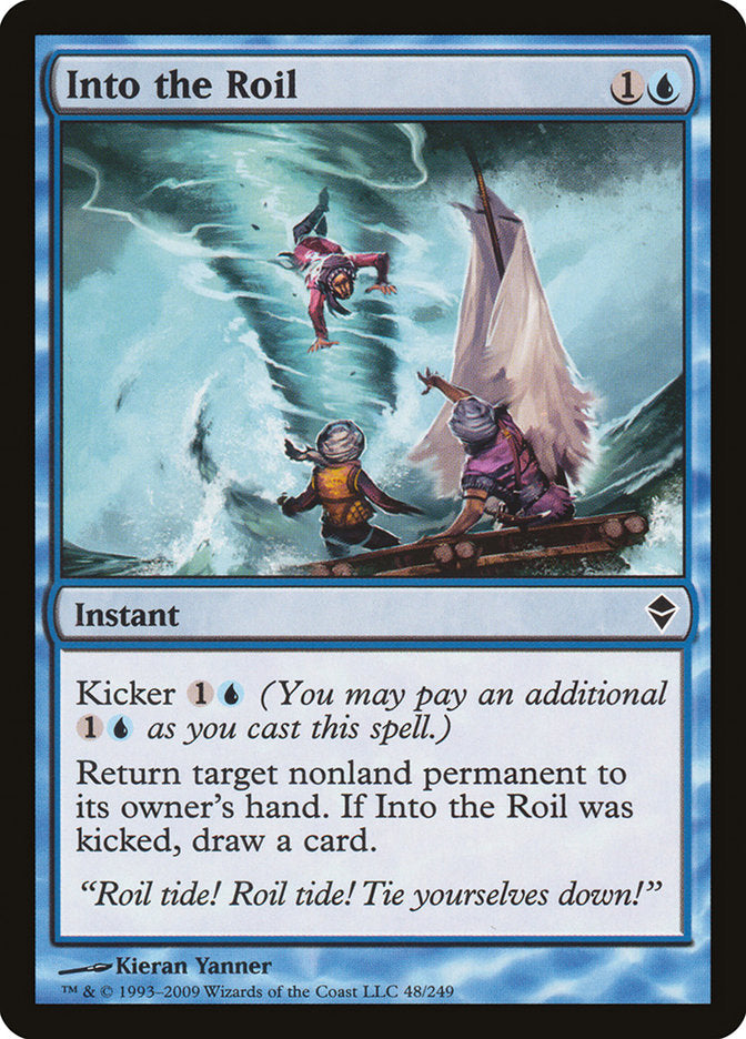 Into the Roil [Zendikar] [Foil]