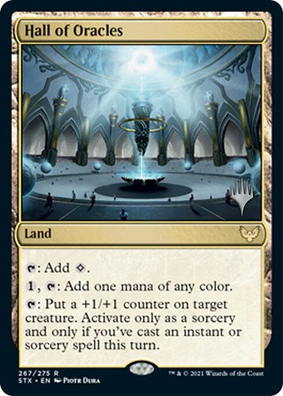 Hall of Oracles (Promo Pack) [Strixhaven: School of Mages Promos] [Foil]
