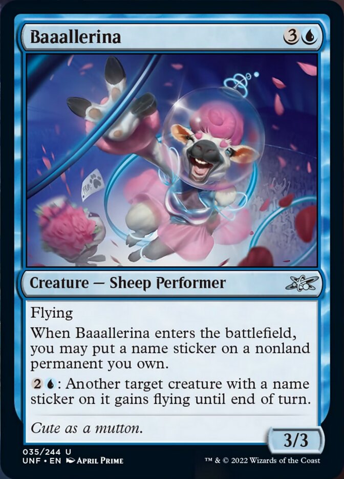 Baaallerina [Unfinity] [Foil]