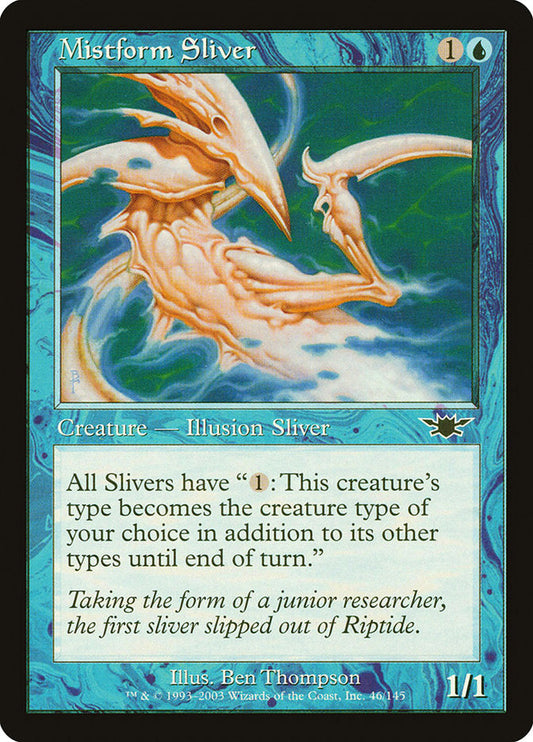 Mistform Sliver [Legions] [Foil]