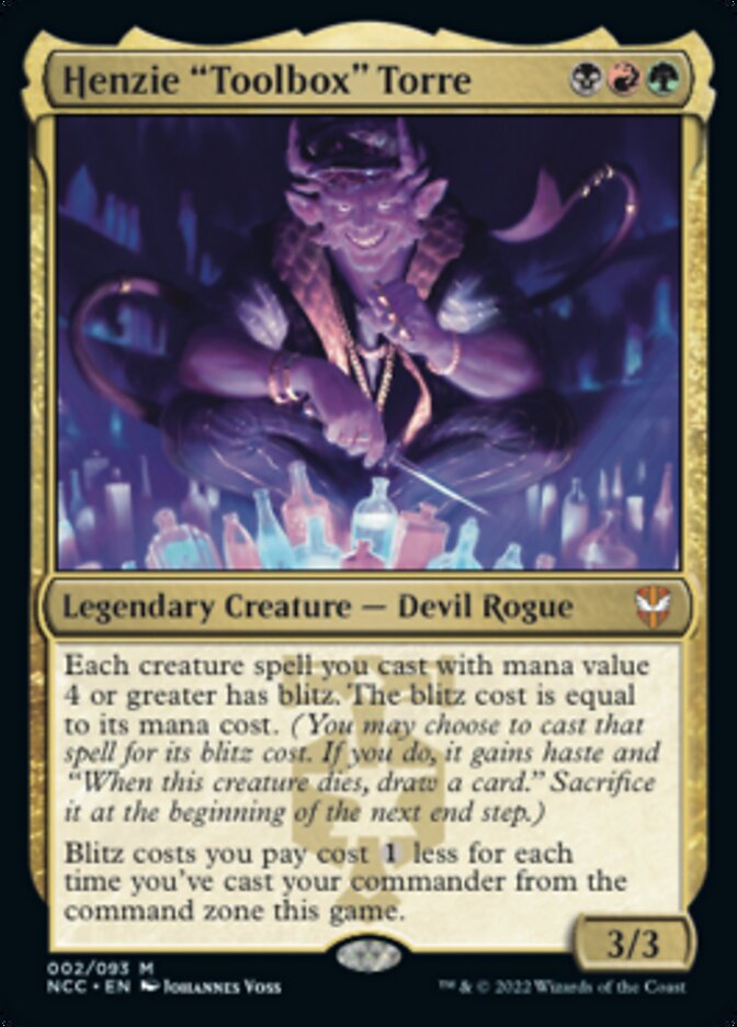 Henzie "Toolbox" Torre [Streets of New Capenna Commander] [Foil]