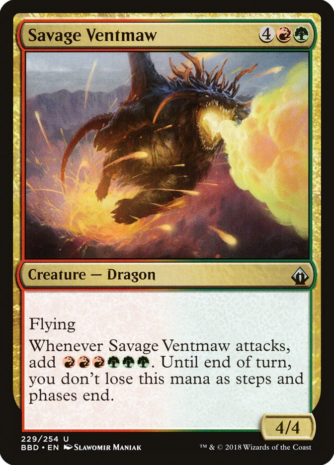 Savage Ventmaw [Battlebond] [Foil]