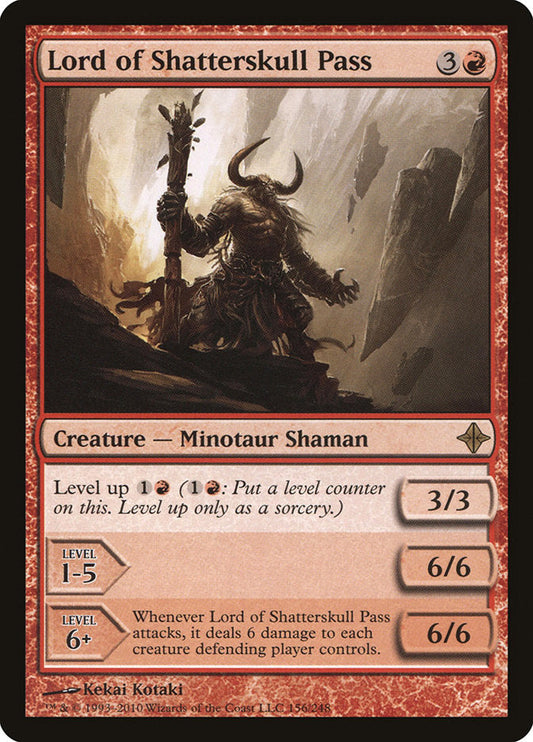 Lord of Shatterskull Pass [Rise of the Eldrazi] [Foil]