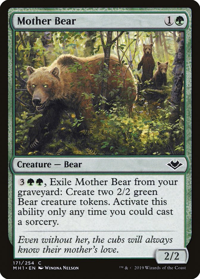 Mother Bear [Modern Horizons] [Foil]