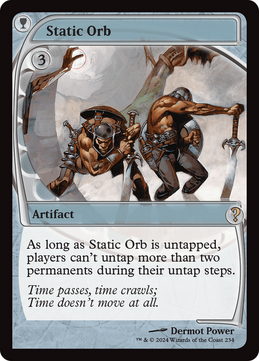 Static Orb (Future Sight) [Mystery Booster 2] [Foil]