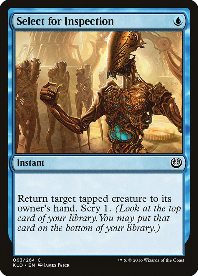 Select for Inspection [Kaladesh] [Foil]