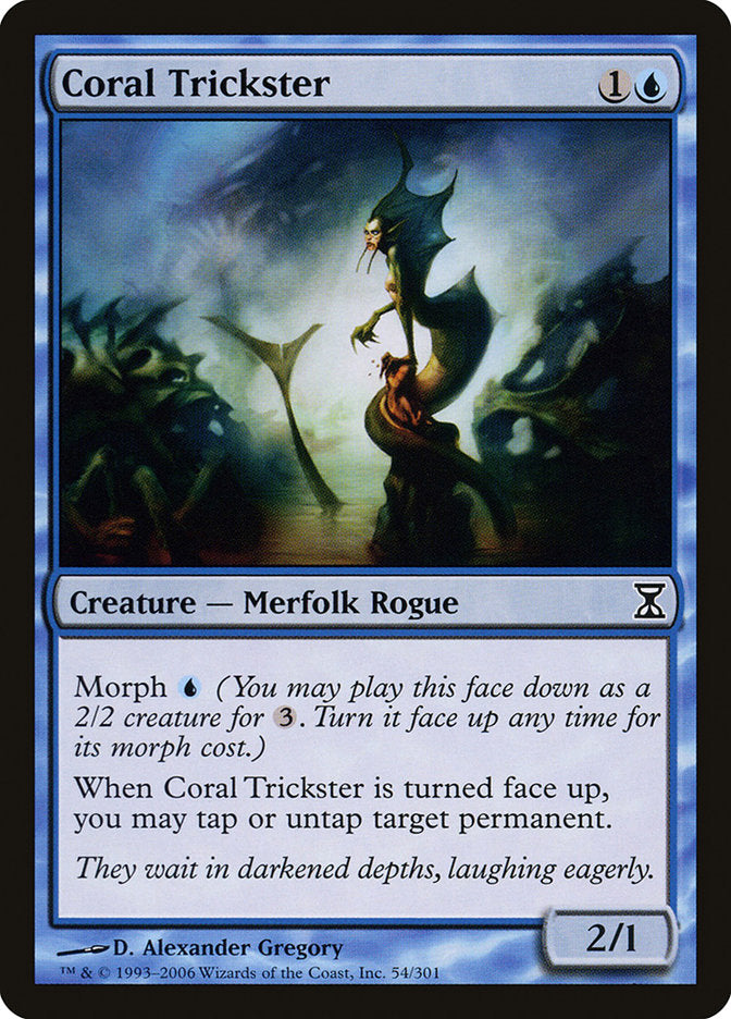 Coral Trickster [Time Spiral] [Foil]