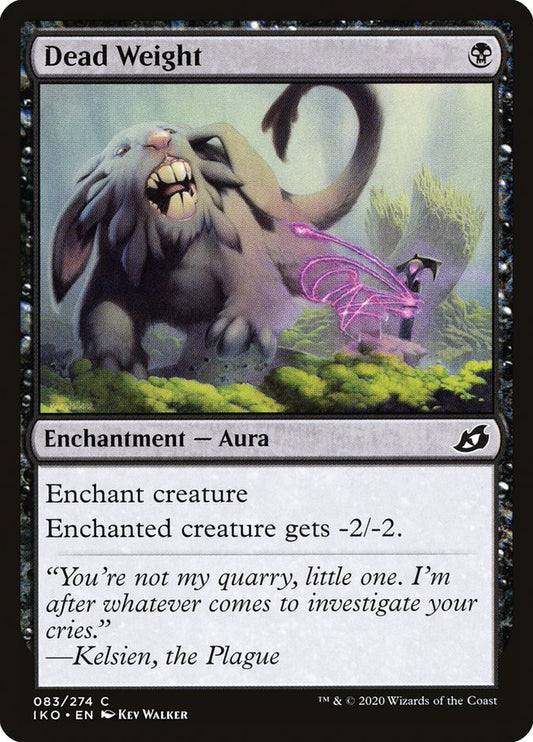 Dead Weight [Ikoria: Lair of Behemoths] [Foil]
