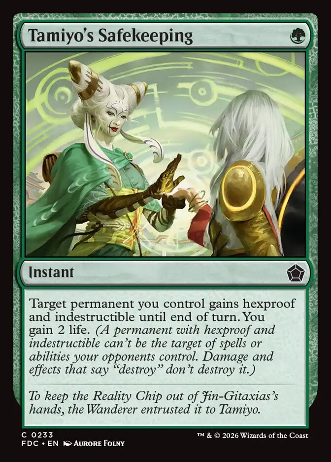 Tamiyo's Safekeeping [Foundations Commander]